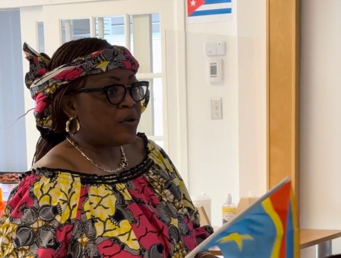 Nadine Diakanua, préposée aux bénéficiaires