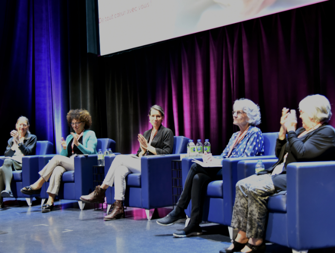 L’importance et le rôle des proches aidants dans la relation avec le résident ont été soulignés à l’occasion d’un panel inspirant.
Photo : Kien Tang, PAB au CHSLD Ernest-Routier
