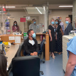 En visite à l'Hôpital de Verdun