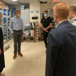 En visite à l'Hôpital de Verdun