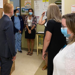 En visite à l'Hôpital de Verdun