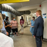 En visite à l'Hôpital de Verdun
